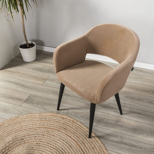 Кресло Oscar Diag beige/черный - Вид 13