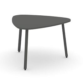 Стайл Проджект Стол переговорный SN-4.SPRG-71.3 Антрацит/Металл Антрацит 1200*1200*750 - Фото предпросмотра