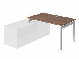 EUROPE/ЕВРОПА RE033-118х80 Стол для опорной тумбы 1180x800x750 Орех Вармия - Фото предпросмотра