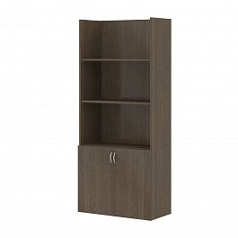 Стеллаж комбинированный (необходим топ) "Лидер"  ПК-ЛДР-СК205Х90Д/35-В1-299 дуб шамони - Фото предпросмотра