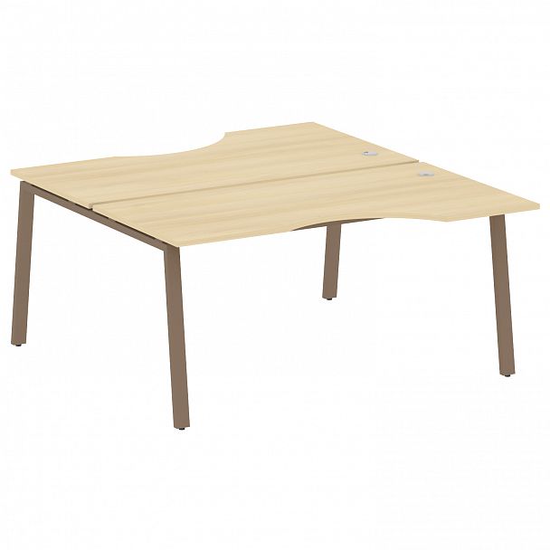 Рабочая станция "Metal System" БА.РАС-СА-2.1 акация/мокко - Вид 1