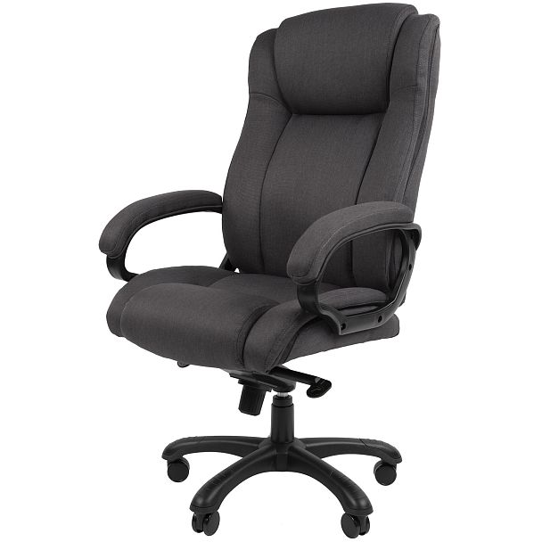 Кресло CHAIRMAN 410, ткань, серый - Вид 2