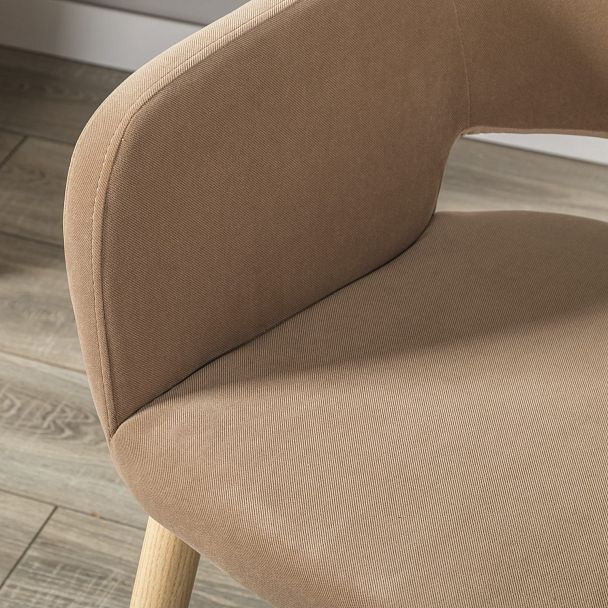 Кресло Oscar Diag beige/нат.дуб - Вид 13