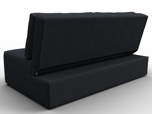 Диван прямой Лига-107 (160) Замша серый - Вид 5