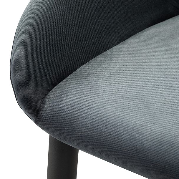 Кресло Бар.Kent Diag grey/черный - Вид 6