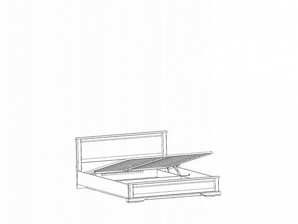 Кровать двуспальная Стилиус B169-LOZ160х200 - Вид 2