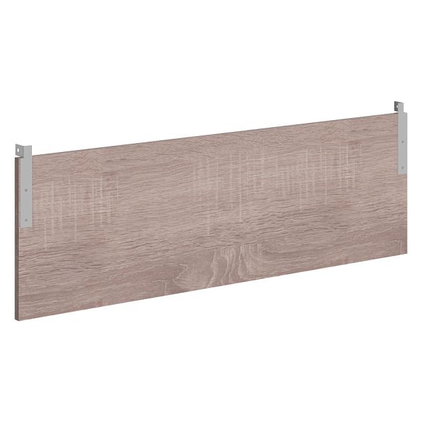 Фронтальная панель подвесная XGDST 127.1 Дуб Сонома/Нержавеющая сталь 1100х350х18 XTEN GLOSS - Вид 1