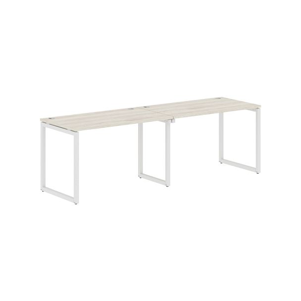 Стол 2-х местный XQWST 2470 Сосна Эдмонт/Белый 2406х700х750 XTEN-Q - Вид 1