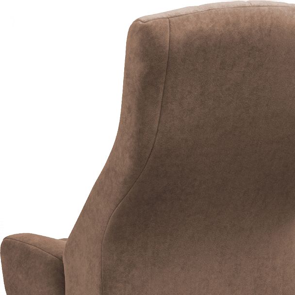 Стул деревянный мягкий Мэриот Темный орех/Латте велюр - Вид 10