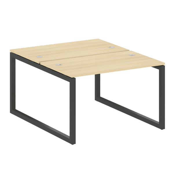 Metal System Quattro Р. ст. на О-образном м/к 50БО.РАС-СП-2.2 Акация/Антрацит металл 1200*1475*750 - Вид 1