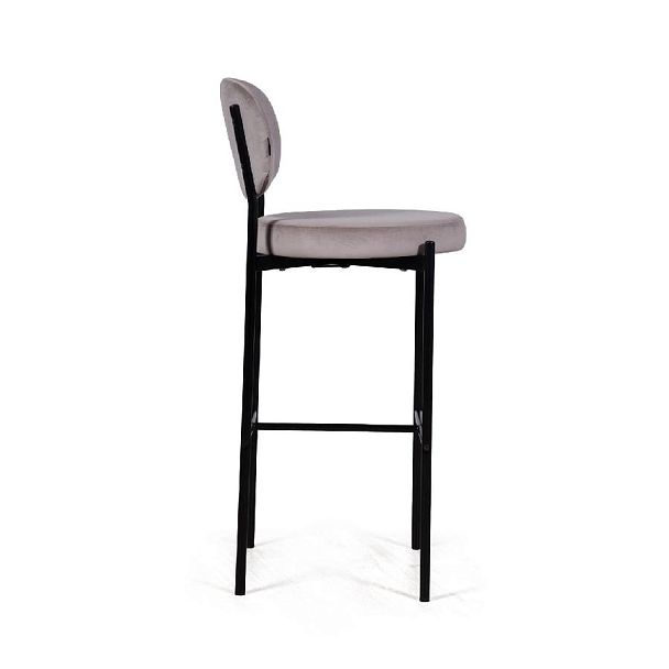 Стул барный Mason, бархат светло-серый 26 - Вид 8