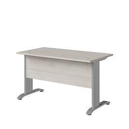 Стол письменный на металлоопорах New Line 135x72x75 дуб шамони светлый - Фото предпросмотра