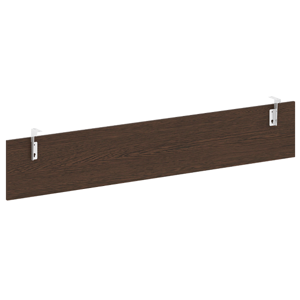 Metal System Direct Царга для стола L=2000мм Б.ЦС-6 Венге/Хром металл 1850*320*18 - Вид 1