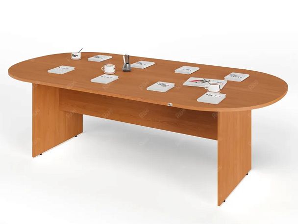 ЛАЙТ / LIGHT RLG010-24x12 Конференц-стол 240x120x75 Вишня - Вид 3