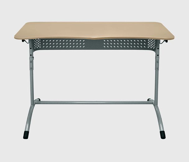 Стол ученический Мега 2М (Р), двухместный, регулируемый, с перфорированным экраном, гр.3-5 - Вид 9