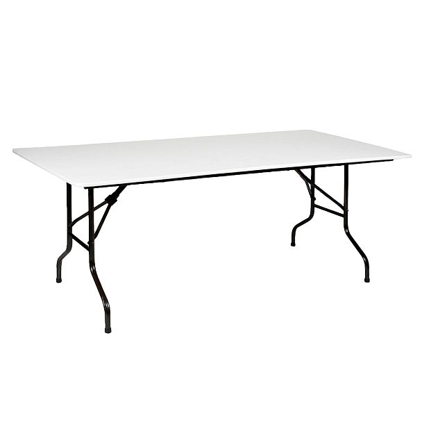 Стол Лидер 2, 2000*900, белый, черный - Вид 2