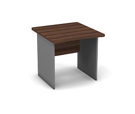 Стол прямой 800 Берлин Орех Вармия/Серый СП 80.85 - Фото предпросмотра