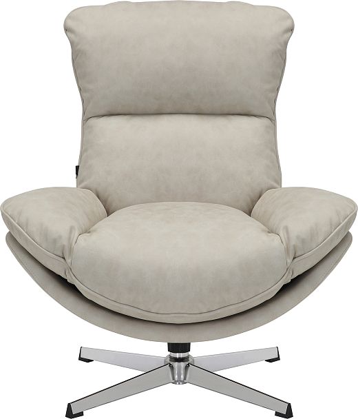 Кресло мягкое Everprof Mango (Манго) Ткань Бежевый - Вид 2