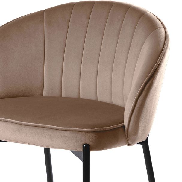 Комплект полубарных стульев Миэль латте/черный, 3 шт. - Вид 6