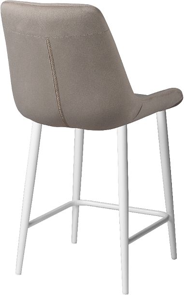 Комплект полубарных стульев Эйден, Confetti smoke/белый, 2 шт. - Вид 4