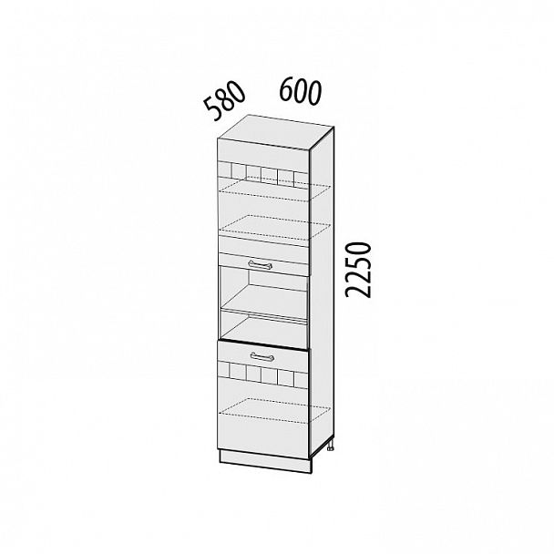 Пенал "Аврора" 10.75.1 - Вид 2