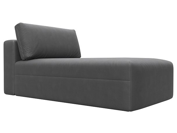 Модуль канапе Лига-060 НПБ Искусственная замша серый - Вид 4