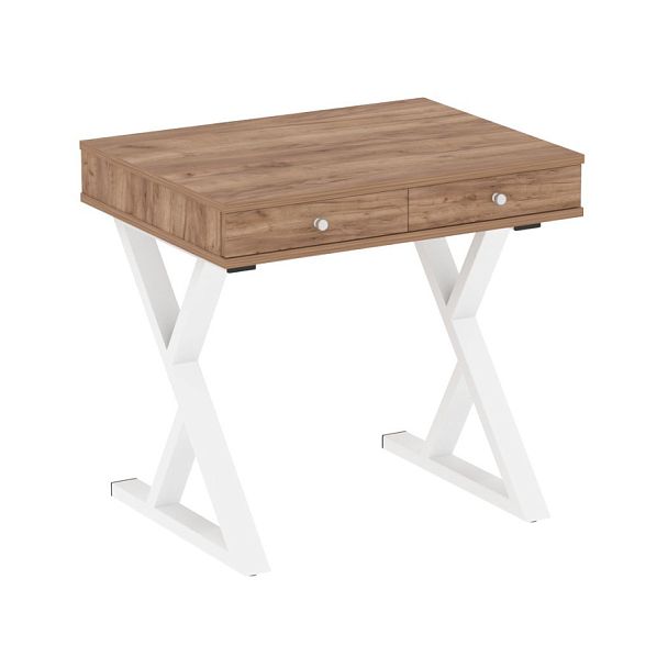 Home Office Стол письменный VR.SP-1-79.M Дуб табак/Белый металл 794*600*750 - Вид 1