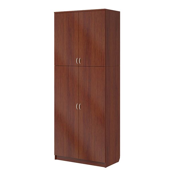 Шкаф универсальный для хранения   имущества роты и личных вещей военнослужащих "Офисные шкафы для документов"  ПК-АРМ-ШМД286Х112/ИР/35-В1-34А орех ноче экко - Вид 1