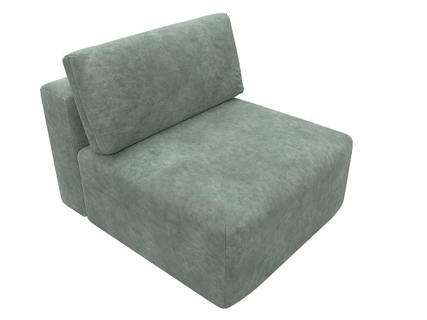 Модуль диван Лига-060 НПБ Велюр зеленый - Вид 6