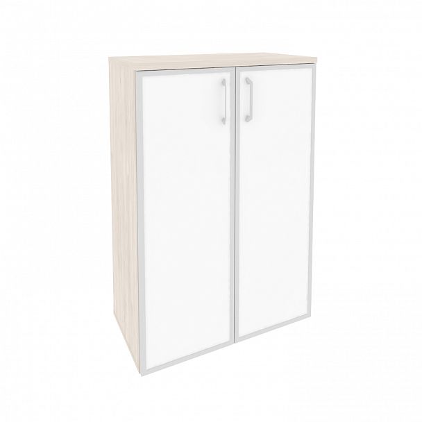 Шкаф "Onix" O.ST-2.4R white/black денвер светлый - Вид 2