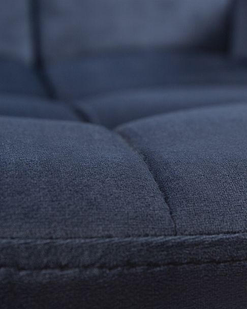 Офисное кресло для персонала DOBRIN TERRY (синий велюр (MJ9-117)) - Вид 9