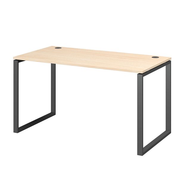 Стол на металлокаркасе АМ.О-005.60 Бук/Антрацит 1800x600x760 Арго-М - Вид 1