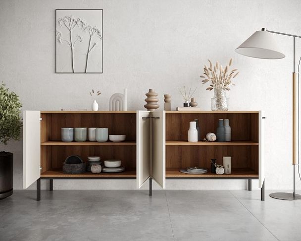 Комод с четырьмя дверками Nicole арт NEM01 - Вид 2