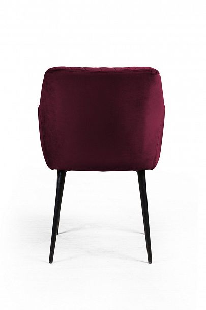Стул с подлокотниками Robert, бархат винно-красный 16 new - Вид 7