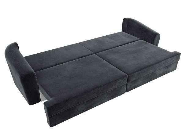 Диван прямой Милтон Велюр серый - Вид 10