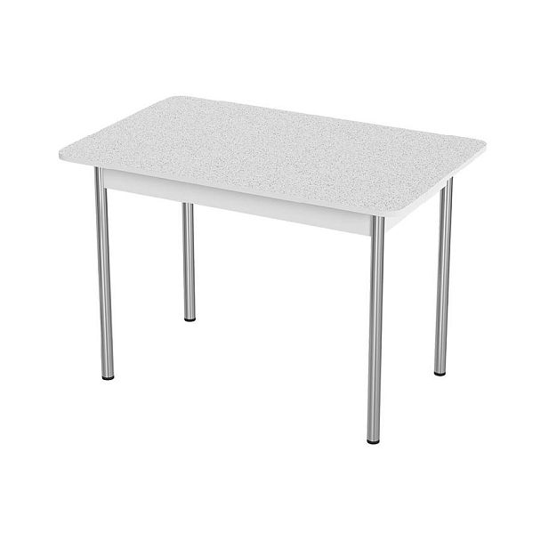 Стол Лион 1 Пластик (Подстолье прямое хром(мет)) НЕ ВЫБИРАТЬ Антарес - Вид 1