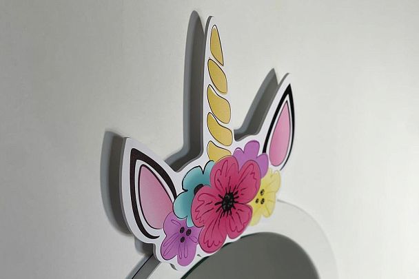 Набор детский Единорожка MK-0020.2707 белое дерево/белый (плюш) - Вид 5