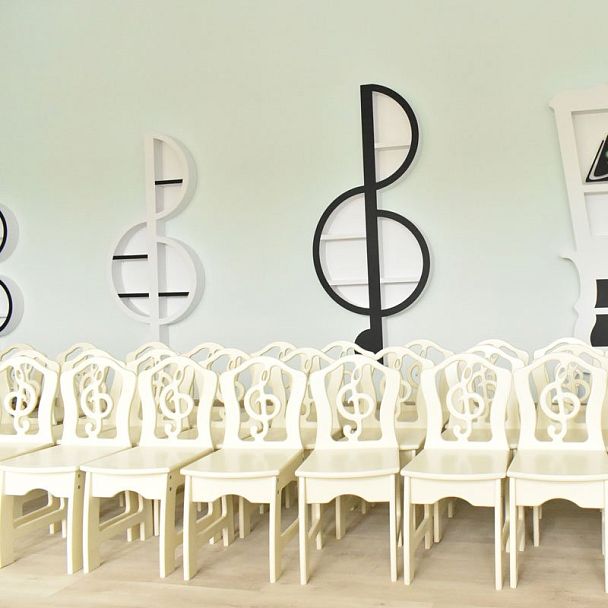 Стул детский Скрипичный ключ, фанера, гр.3 - Вид 7