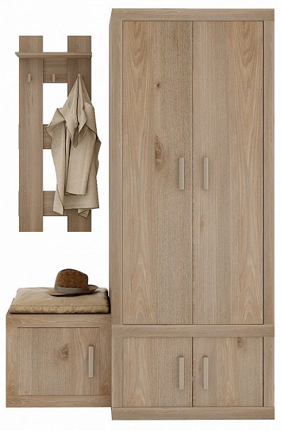 Стенка для прихожей Toivo ТОЙ-ПР 2 Нельсон - Вид 1