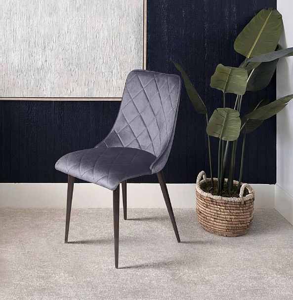 Стул Patrik, бархат серый 27 - Вид 4