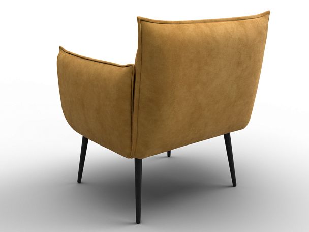 Кресло Лига-083 Велюр желтый - Вид 5