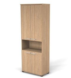 SMART/СМАРТ RS163-78Х44 Шкаф с открытой нишей з/с лдсп 786х436х2104 Швейцарский вяз - Фото предпросмотра