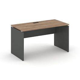 Стайл Проджект Стол письменный SN-D.SP-012 Дуб Табак/Антрацит NEW/Черная Заглушка 1180*700*750 - Фото предпросмотра