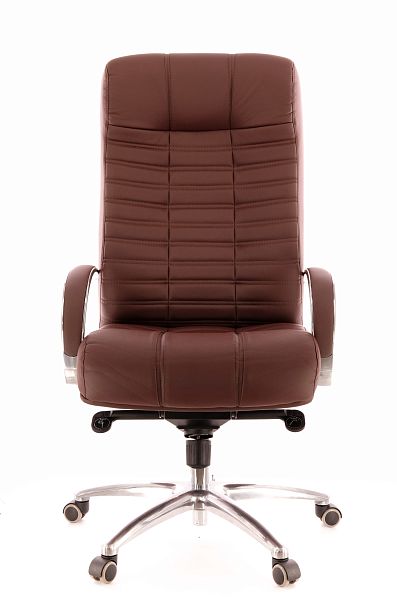 Кресло Everprof Atlant AL M Экокожа Коричневый - Вид 3