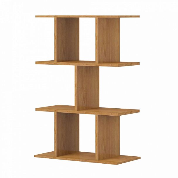 Каркас стеллажа "Премьер" ПК-УНФО-СЖ133Х90КР-В1-24 ольха - Вид 1