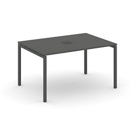 Стайл Проджект Стол переговорный SN-4P.SPRG-001 Антрацит/Металл Антрацит 980*980*750 - Фото предпросмотра