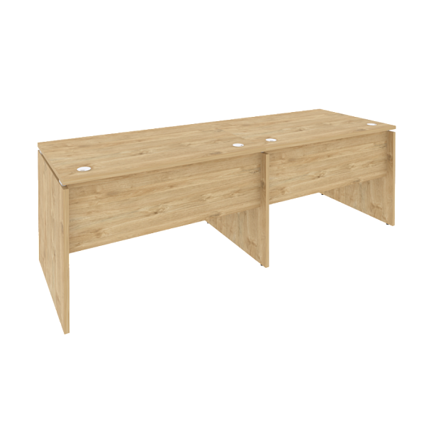 Onix Рабочая станция O.RS-2.2.8 Тиквуд светлый 2360*800*750 - Вид 1