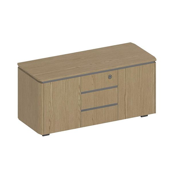 Тумба ION для оргтехники с фальшпанелями ИН 262 ГР - Вид 1