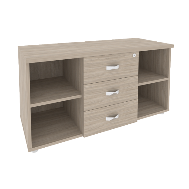 Onix Direct Тумба сервисная с ящиками O.TS-11 Дуб аттик 1100*460*576 - Вид 1