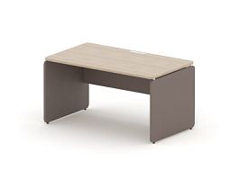 RAC001-14x8 ACCORD Стол прямоугольный, без заглушек 1400х800х735 Сосна Аланд/Серый камень - Фото предпросмотра